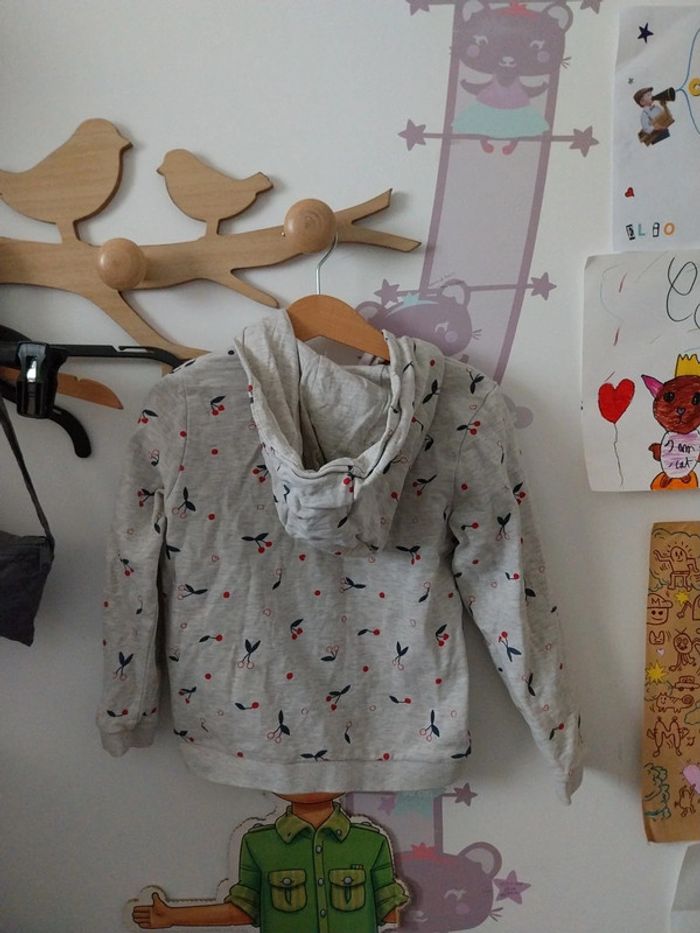 Gilet zippé sergent major taille 6 ans - photo numéro 2