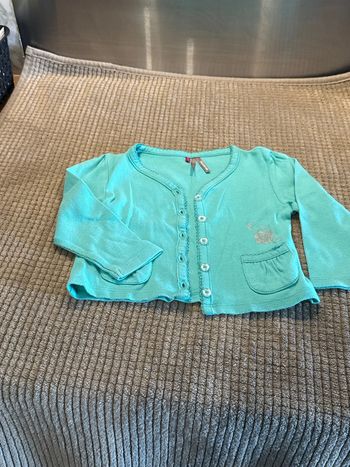 Gilet vert menthe