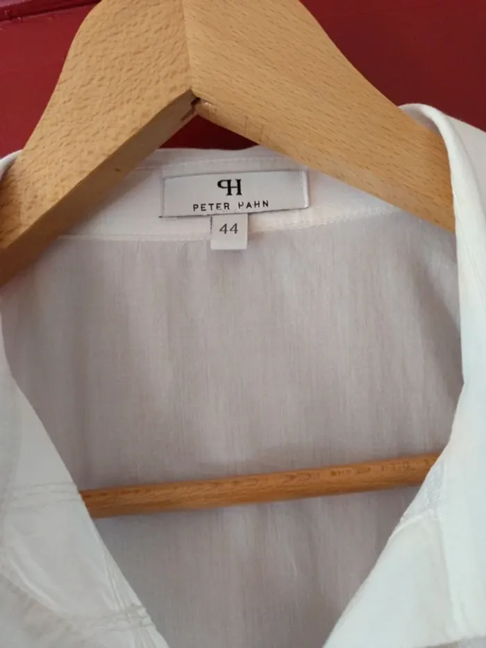 Chemise Peter Hahn t.44 100% coton - photo numéro 4