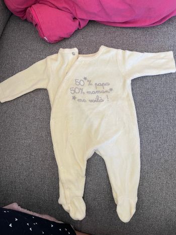 Lot de 5 pyjamas bébé 1 mois