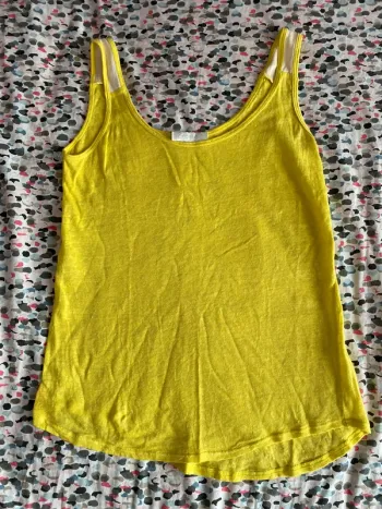 Debardeur Promod jaune