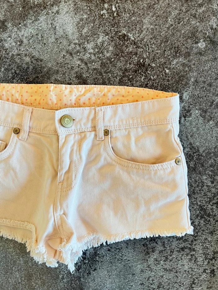 Short crème femme Demin co taille XS Short crema mujer Shorts crema donna Creme Shorts Damen - photo numéro 2