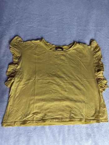 T-shirt Zara jaune