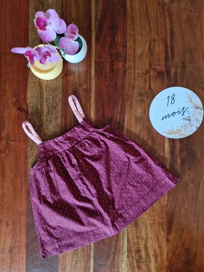 Ensemble short léger + débardeur 18 mois - photo numéro 2