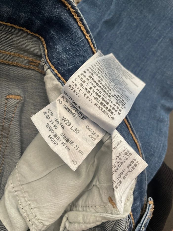 Levis levi’s jean W29 L30 femme vêtement skinny - photo numéro 8