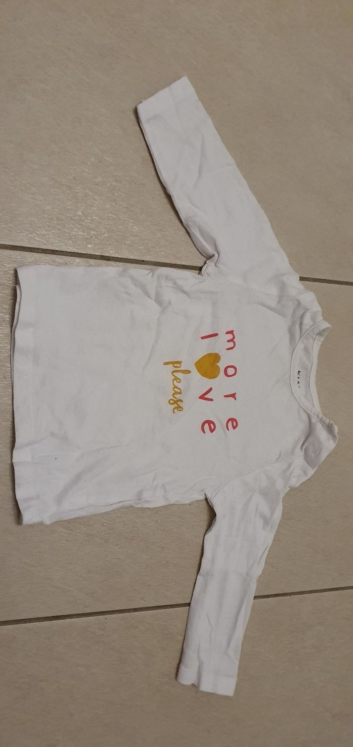 Tee shirt manches longues 6mois