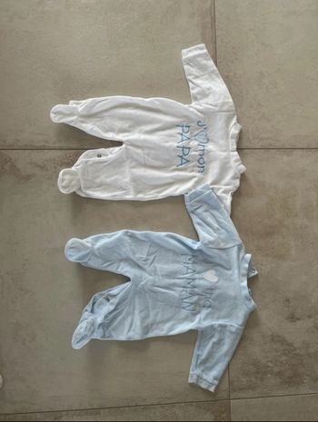 Lot de 2 pyjamas