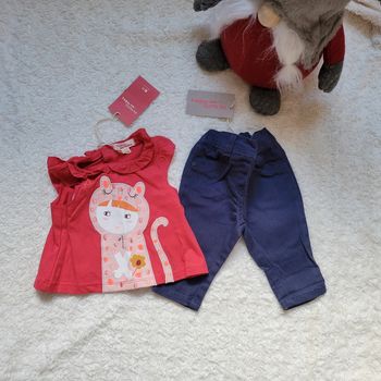 Joli ensemble petite fille 3 mois