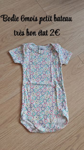 Bodie 6mois petit bateau 