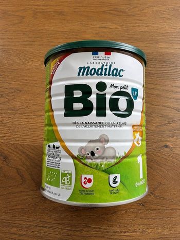 Lait bio modilac 1er âge 0-6mois