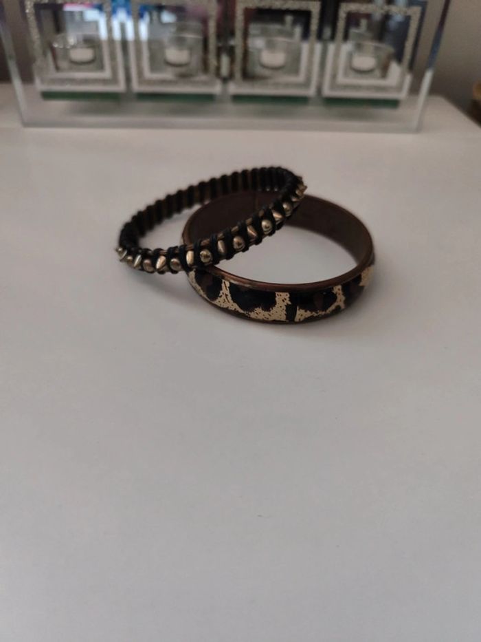 Lot de 2 bracelets femme