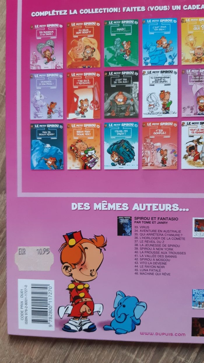 BD Le petit Spirou - photo numéro 2