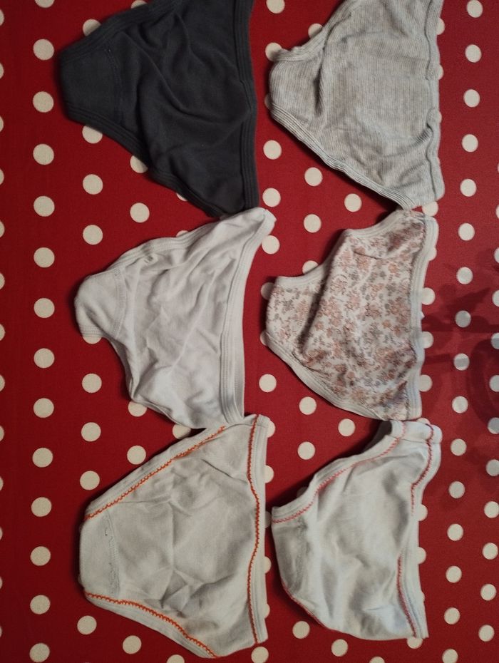 Lot de 7 culottes Petit bateau 6 ans - photo numéro 4