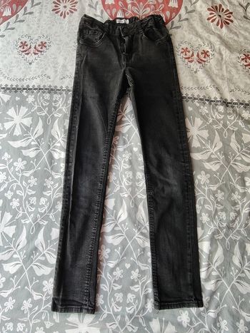 Jean noir fille skinny 12 ans kiabi