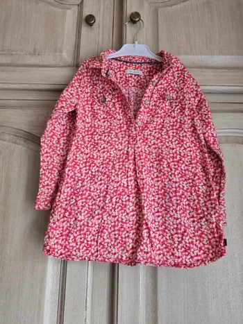 Chemise blouse liberty fleurie okaïdi 3 ans