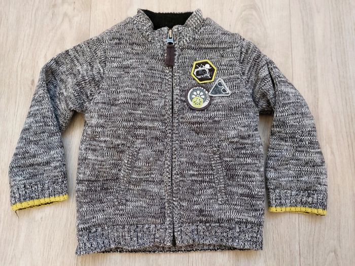 Gilet veste fourré 18M