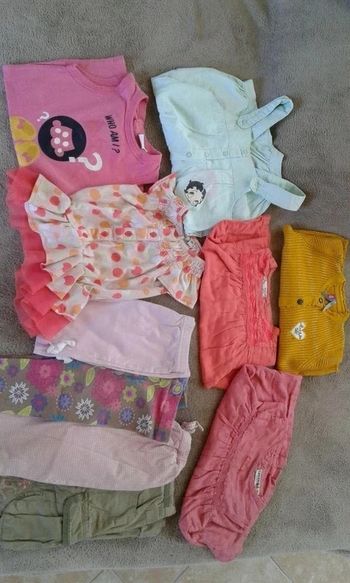Lot vetements fille 18 mois
