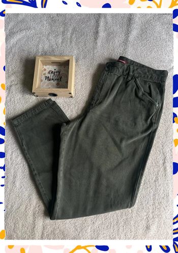 Jean kaki Comptoir des Cotonniers – Taille US 32 / EU XL – Tendance & Polyvalent