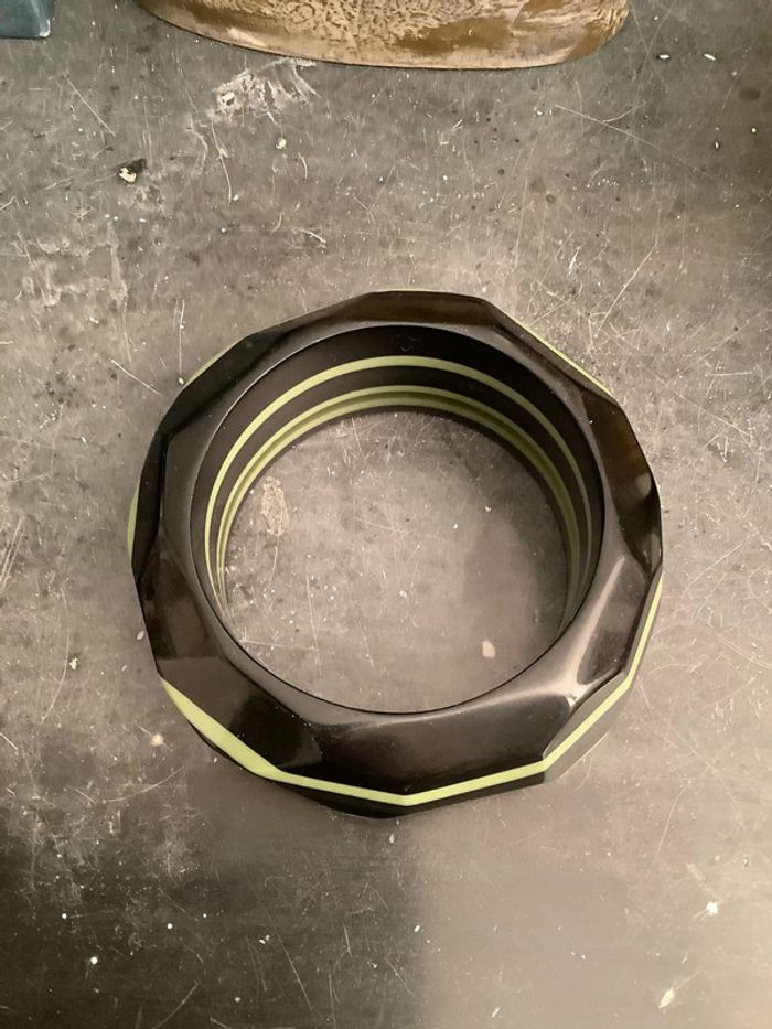 Bracelet résine créateur, parfait état - photo numéro 3