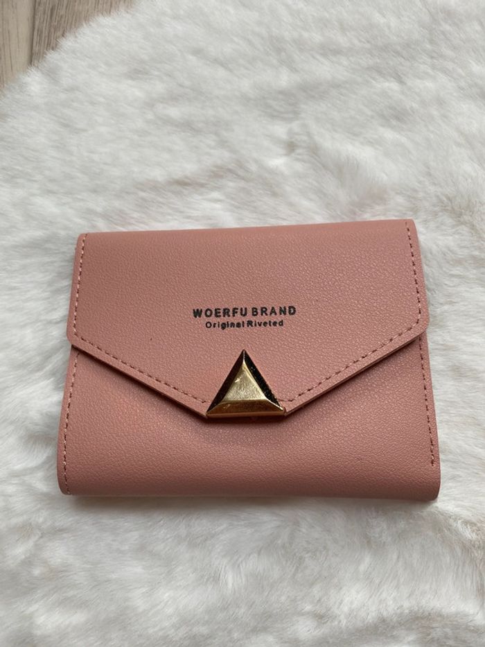 Petit porte monnaie rose