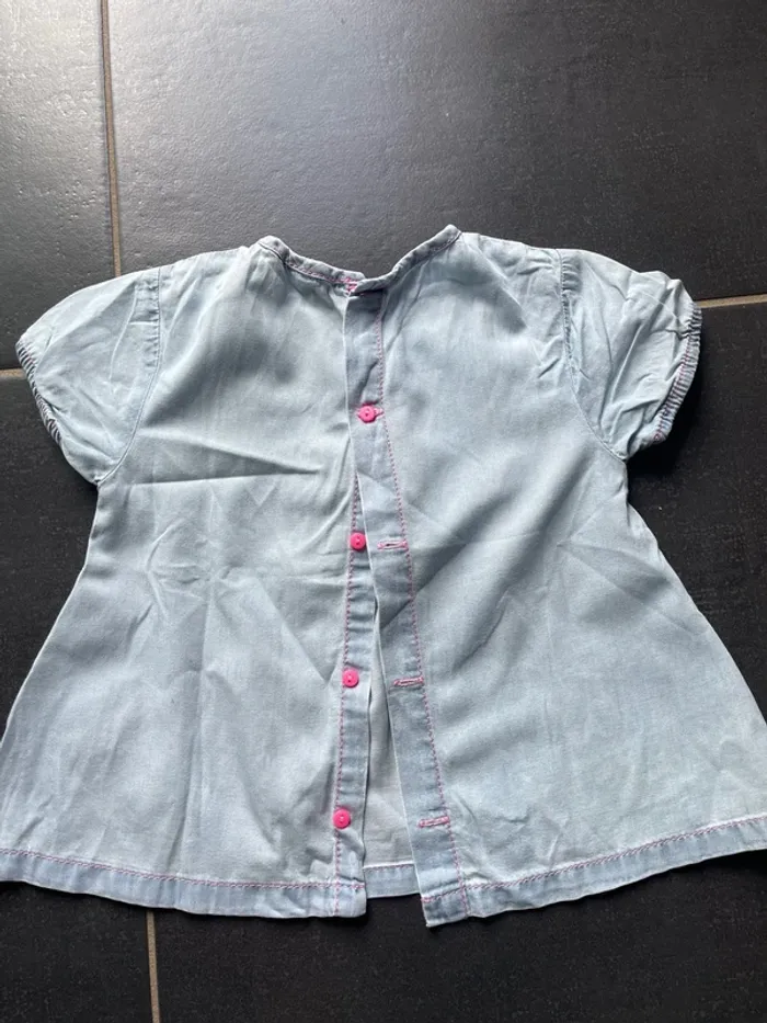 Blouse jeans léger 18 mois - photo numéro 5