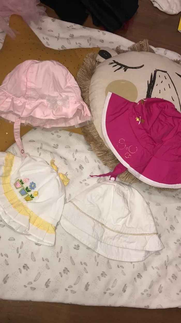 4 chapeaux été fille
