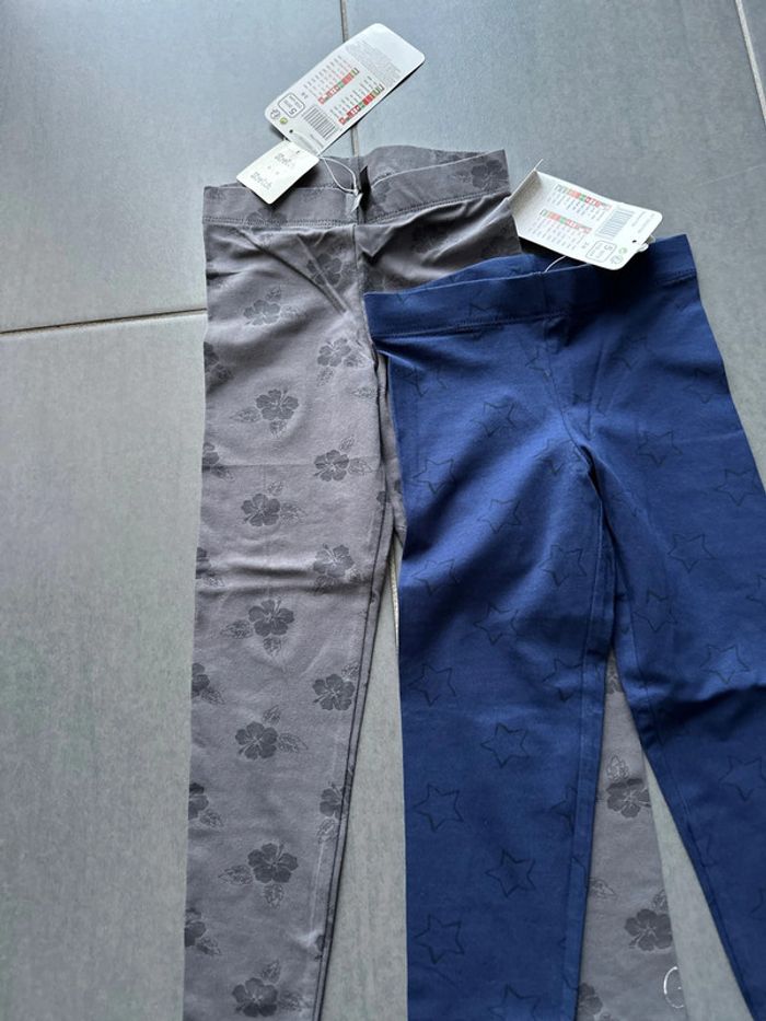 Lot de 2 leggings fille 5 ans - photo numéro 3
