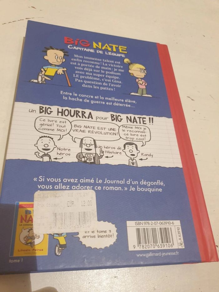 Tome 2 : Big Nate de Lincoln.P - photo numéro 2