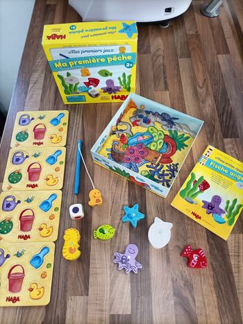 Jeu de société Ma première pêche à partir de 2 ans Haba 1 à 4 joueurs
