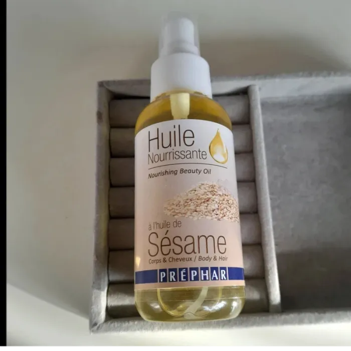 huile a l'huile de sésame