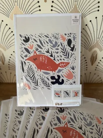 Affiches Animaux stylisés pour chambre enfant