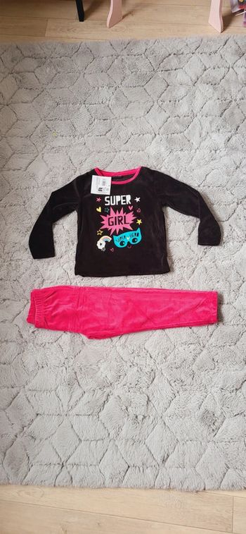 Pyjama 5 ans velours