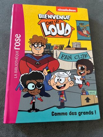Livre bibliothèque rose bienvenue chez les loud tome 22