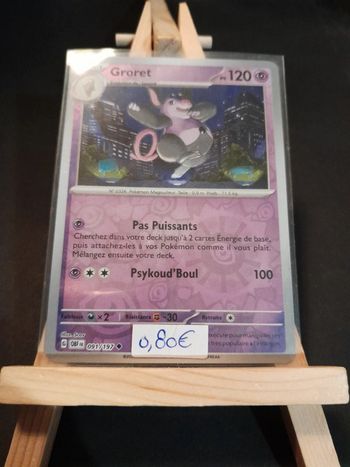 Carte Pokémon Groret Reverse 91/197