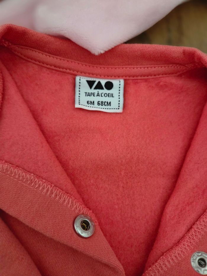 Gilet veste chaud à pressions neuf - photo numéro 6