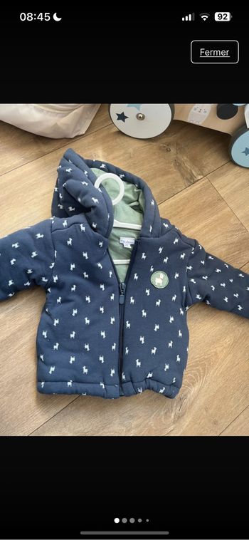 Veste 6 mois