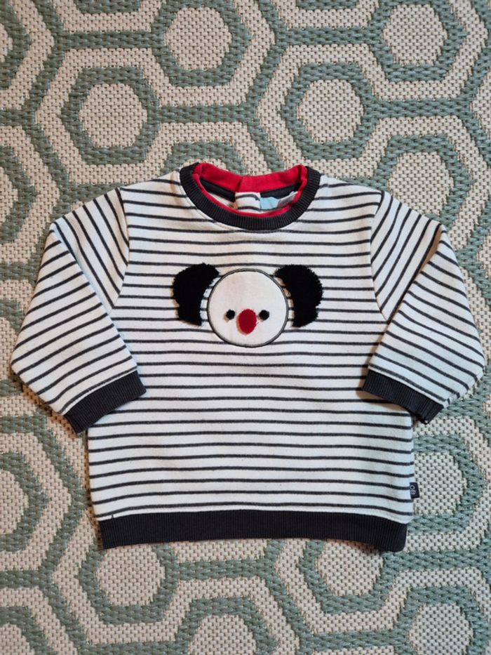 Sweatshirt bébé 9 mois