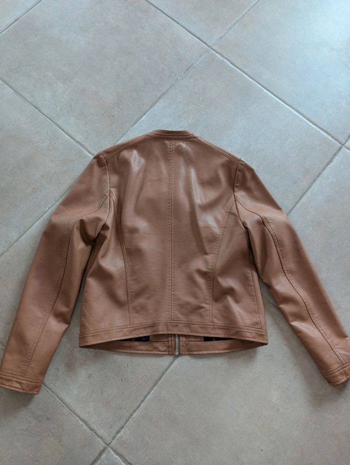 Veste droite marron - photo numéro 3