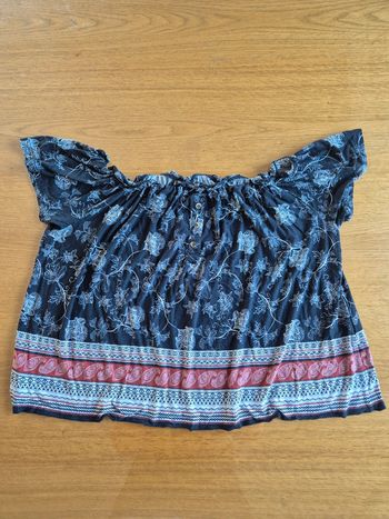 Tee shirt épaule denudé elastique L