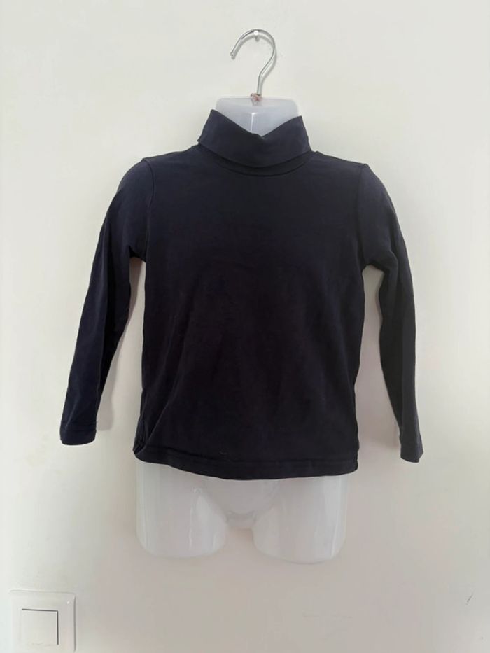 Pull col roulé bleu marine Primark - Taille 2/3 ans (98 cm)