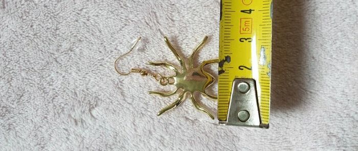 Boucles d'oreilles araignée - photo numéro 6