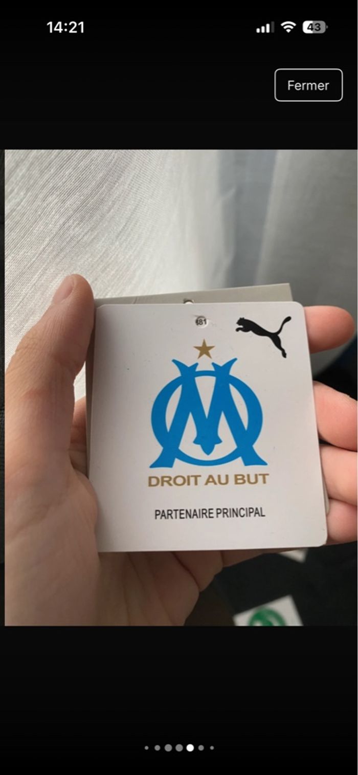 Maillot Olympique de Marseille 125e Anniversaire - photo numéro 6