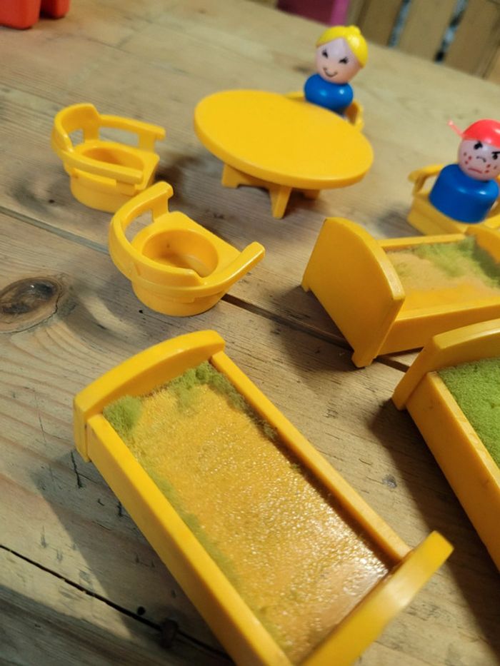 Mobilier fisher price vintage - photo numéro 3