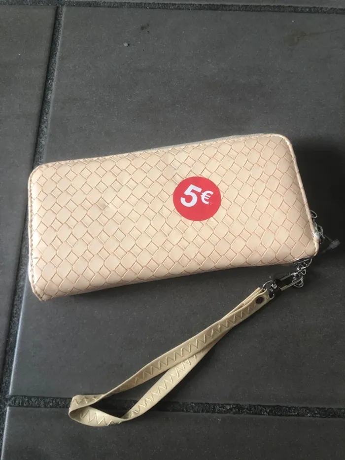 Porte monnaie beige neuf 👛 - photo numéro 2