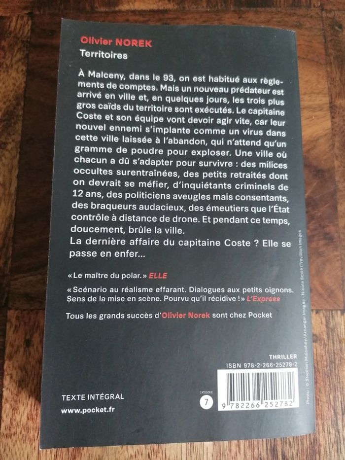 Territoires Olivier norek - photo numéro 2