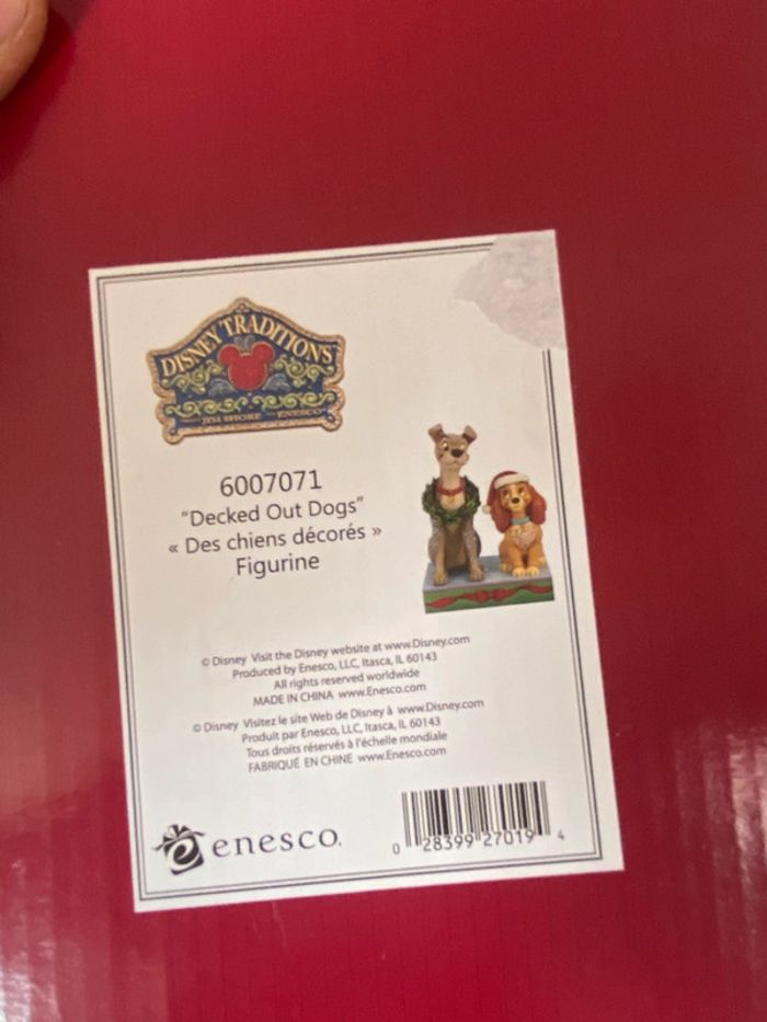 Figurine disney traditions belle et le clochard - photo numéro 6