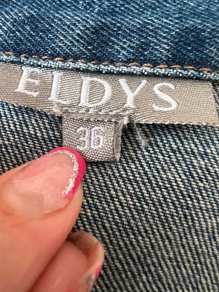 Veste en jeans femme T.36 - photo numéro 7