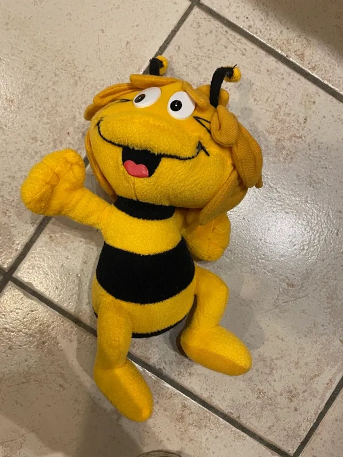 Peluche Maya l'abeille vintage - photo numéro 2