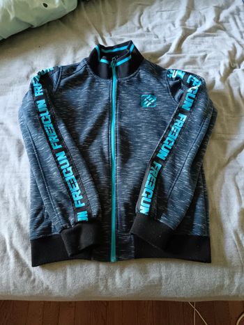 Gilet zippé Freegun 16 ans