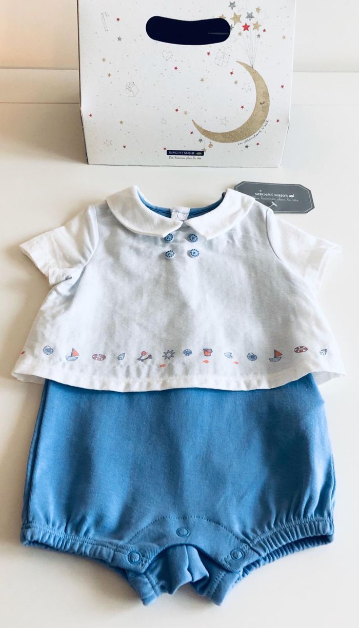 Ensemble été Sergent Major / taille 3 mois